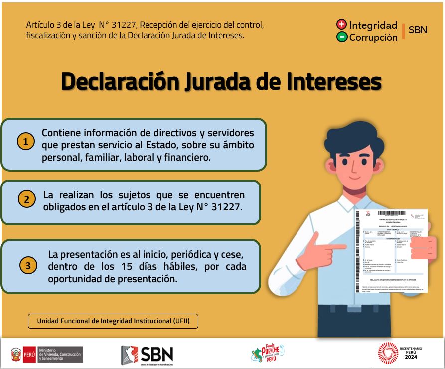 Campaña: Declaración Jurada de Intereses