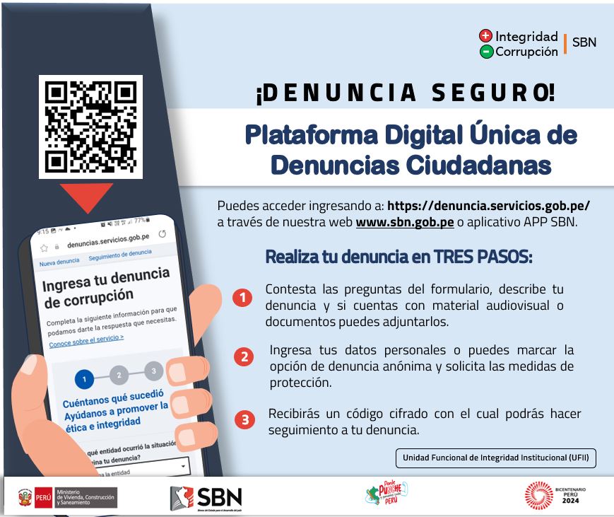 Campaña: ¡Denuncia seguro! en la Plataforma de Denuncias Ciudadanas