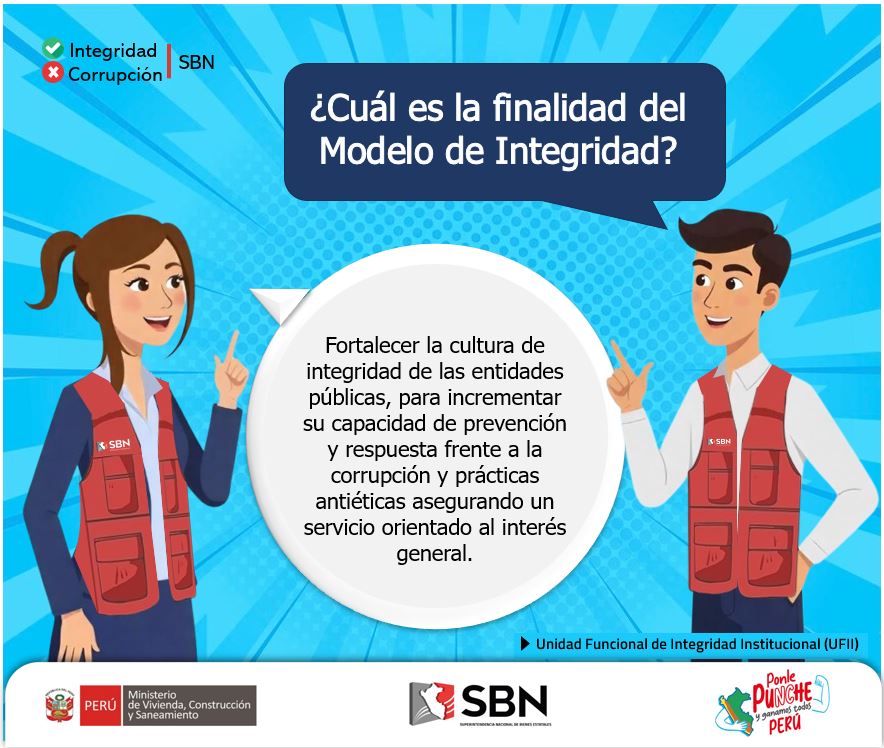 Campaña: Finalidad del Modelo de Integridad