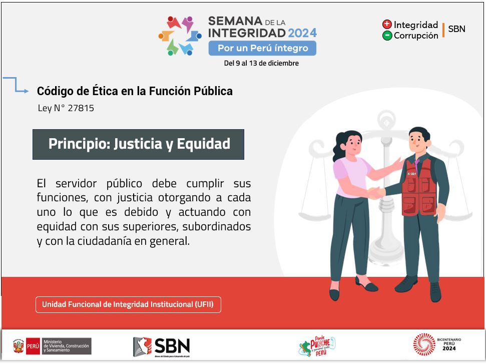 Campaña: Principio: Justicia y Equidad