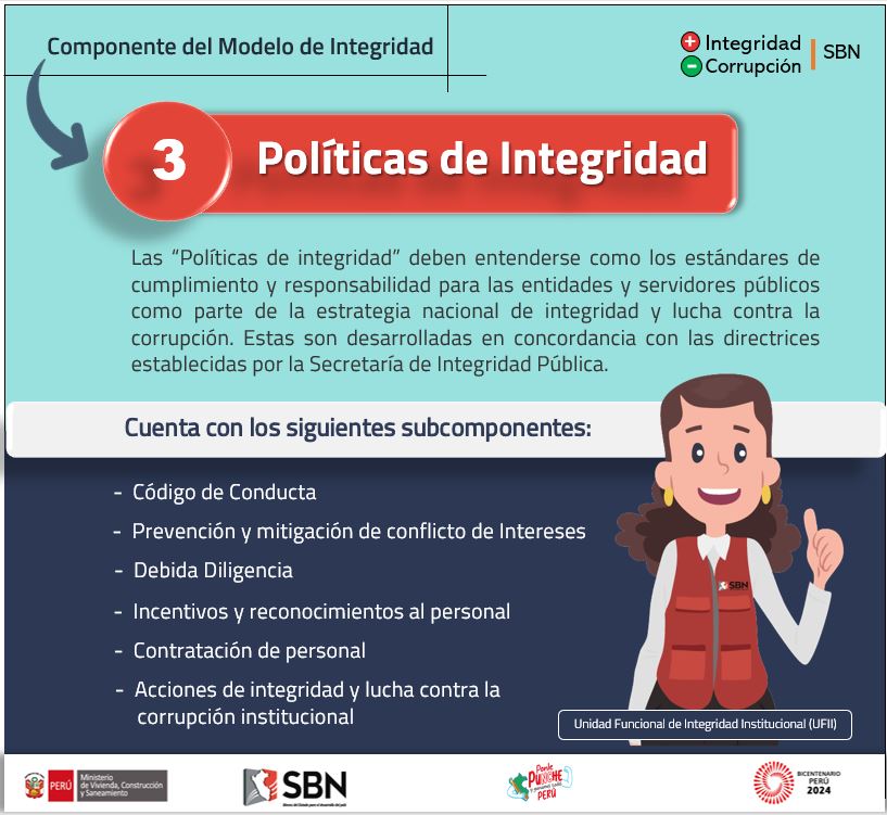 Campaña: Políticas de Integridad componente Nro 3